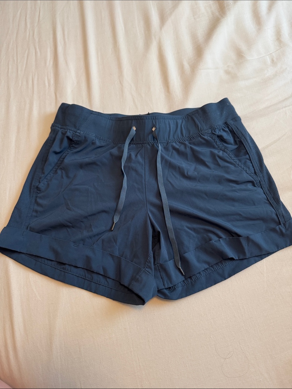 Champion Navy Blue Women's Athletic Drawstring Shorts